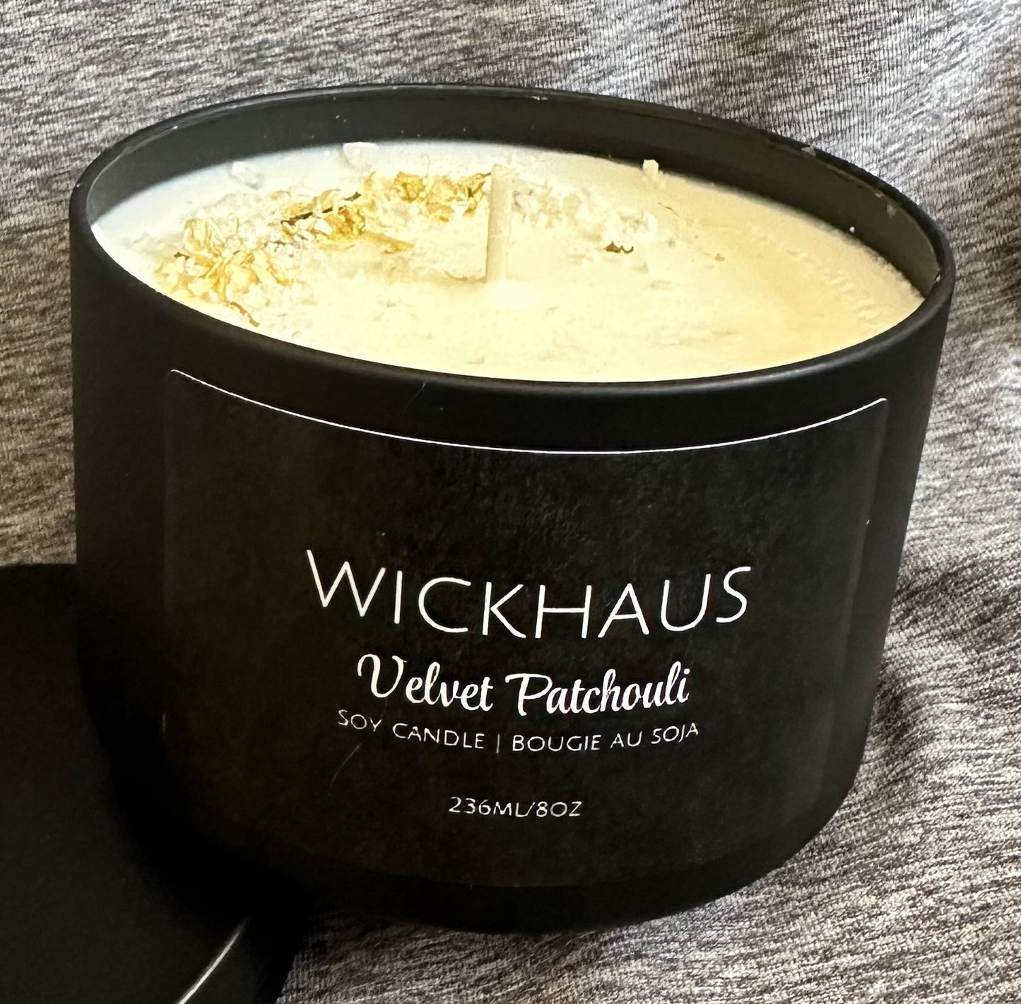 Velvet Patchouli Soy Candle 8 oz