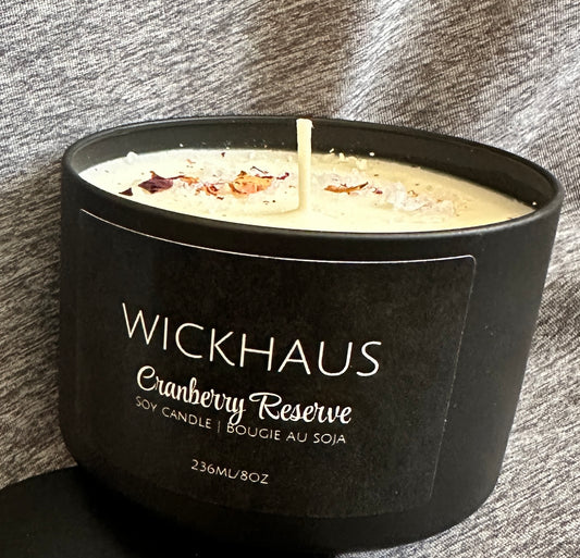Cranberry Reserve Soy Candle 8 oz