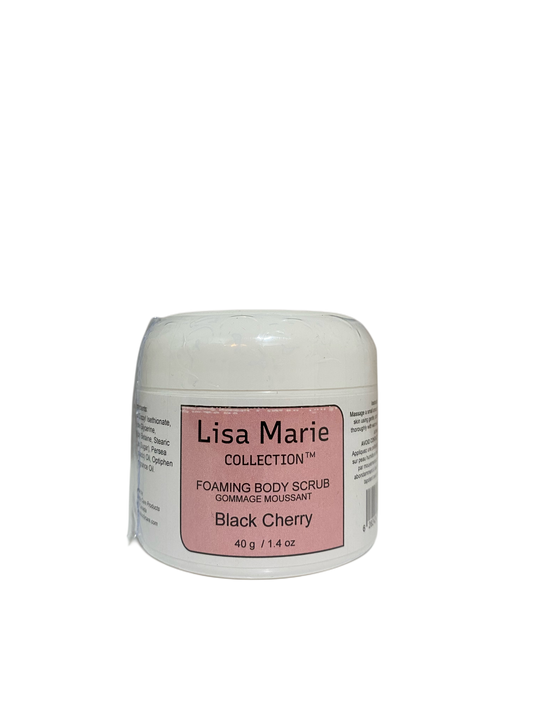 LMC: Black Cherry Foaming Sugar Body Scrub 25 g