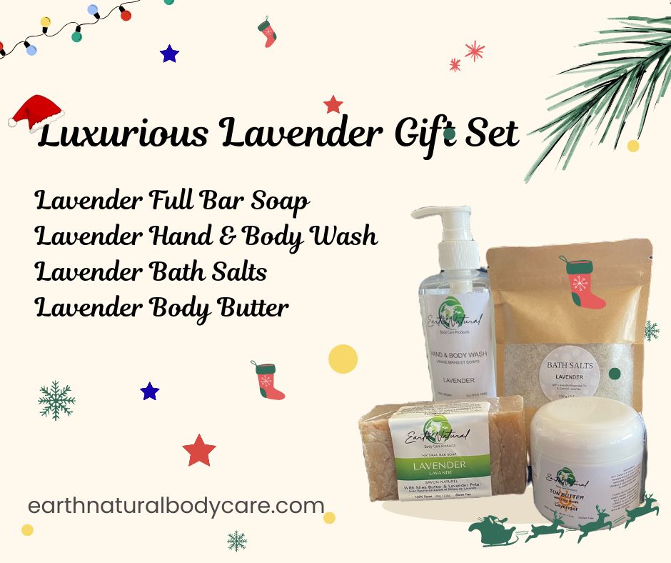 Luxurious Lavender Holiday Gift Set