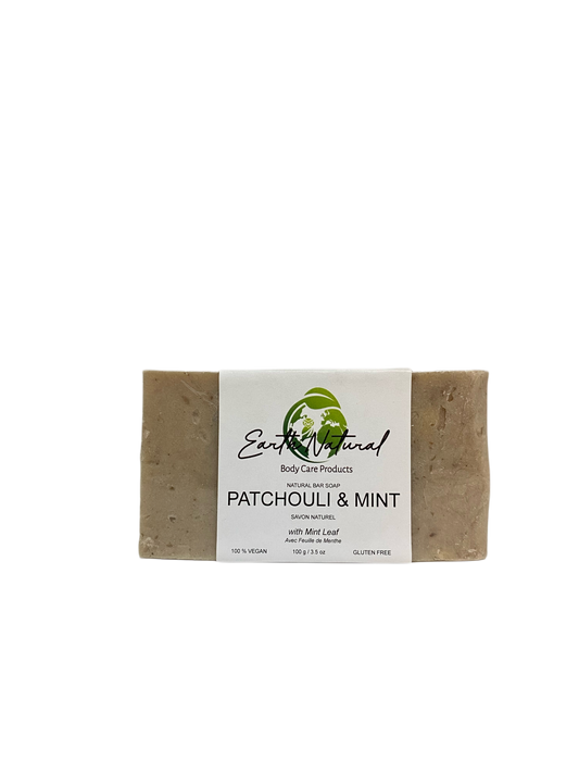 Patchouli & Mint Full Bar Soap