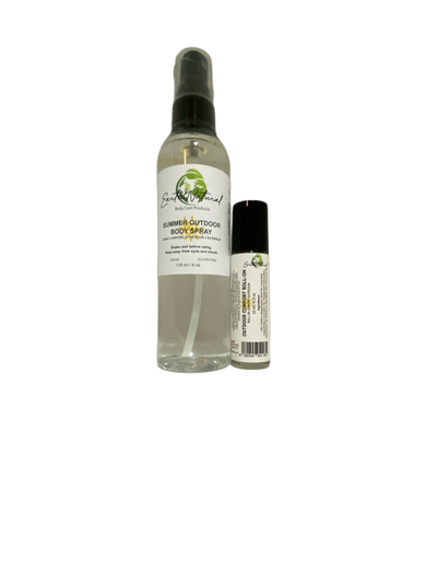 Outdoor Summer Body Spray and Comfort Roll-On Combo
