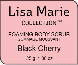 LMC: Black Cherry Foaming Sugar Body Scrub 25 g