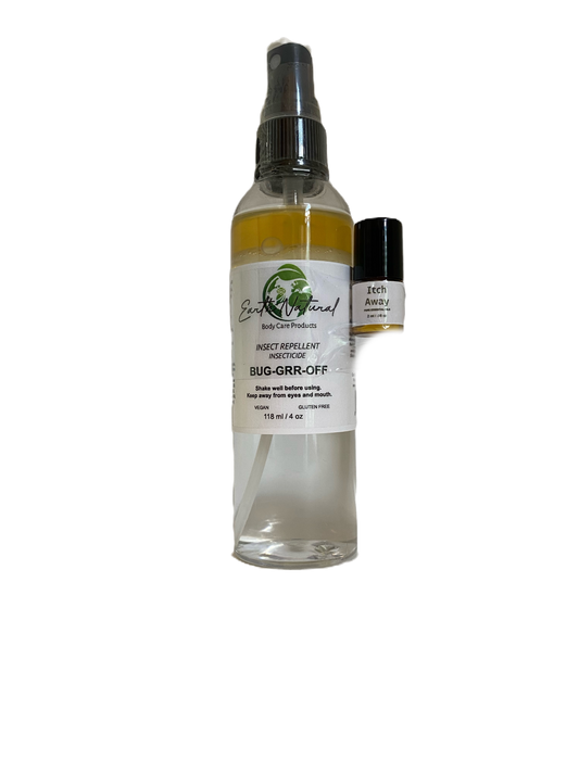 Bug-Grr-Off Body Spray & Itch Away Combo